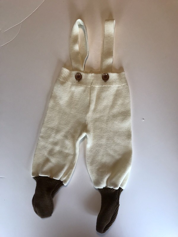 Vintage Infant Two Piece Sweater Bunting Set