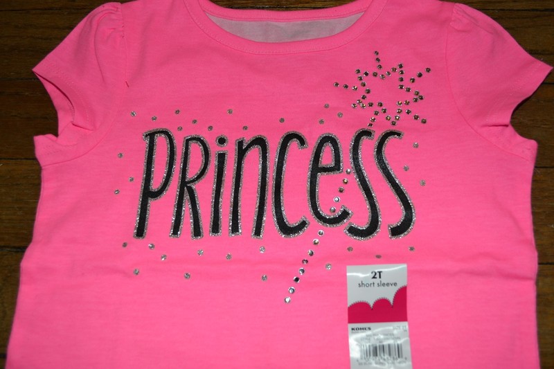 Princess Short Sleeve Top & Matching Skort Outfit Set Skirt with shorts under gallery