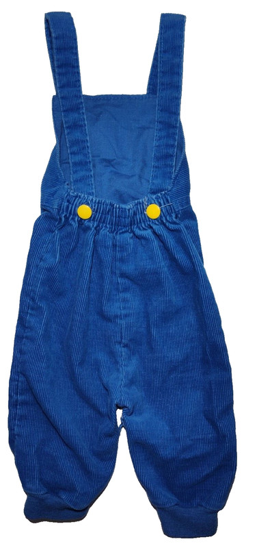 Health-Tex Vtg Baby Boy 3 6 Mos Outfit Lot Blue Helicopter Stripe Corduroy 2pc gallery