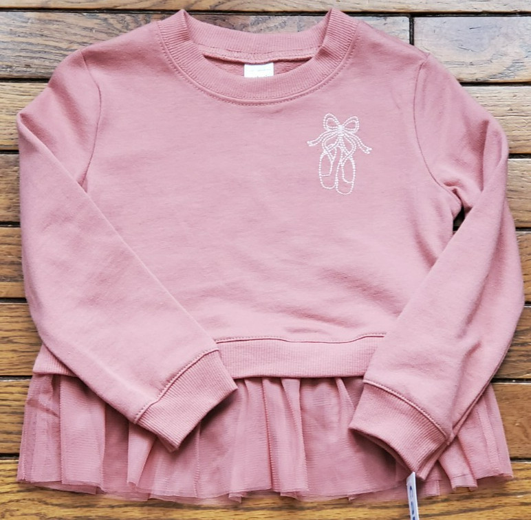 Carter's Ballet Outfit Baby Girl Size 24 Months Top Bodysuit Pants Set Dance NWT gallery