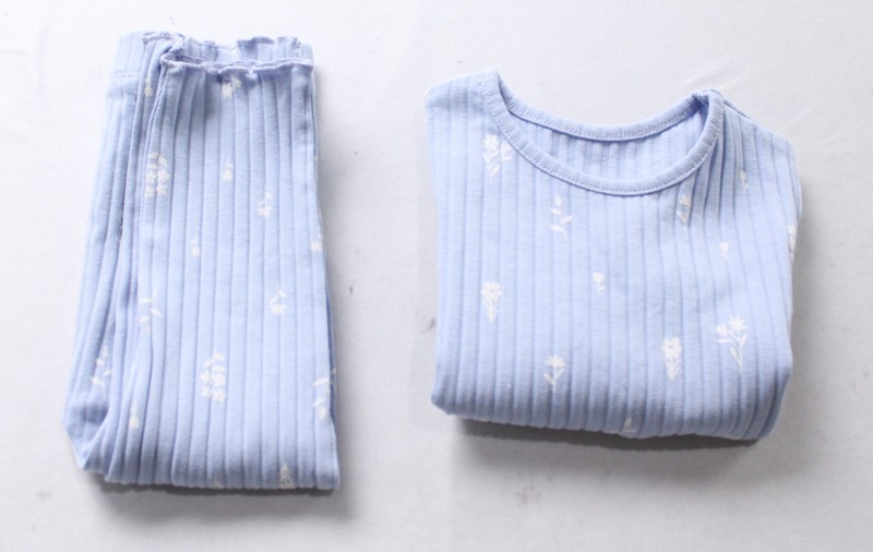 George Baby’s 2-Piece Short Sleeve T-Shirt & Pant Set EJ2 Blue Size 9-12M NWT