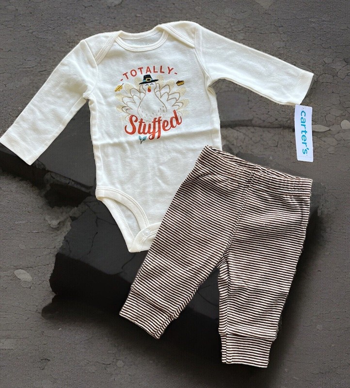 NWT Baby’s 3 Mo. Carter’s Thanksgiving Two Piece Outfit
