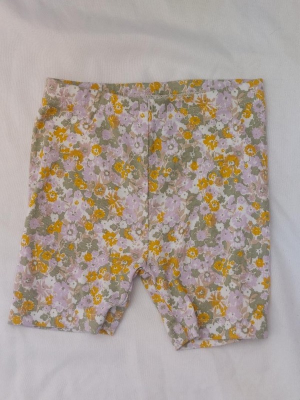 Carter's Toddler Girl Multi-Color 2-Pc Floral Print Top/Shorts Outfit Set Sz 4T gallery