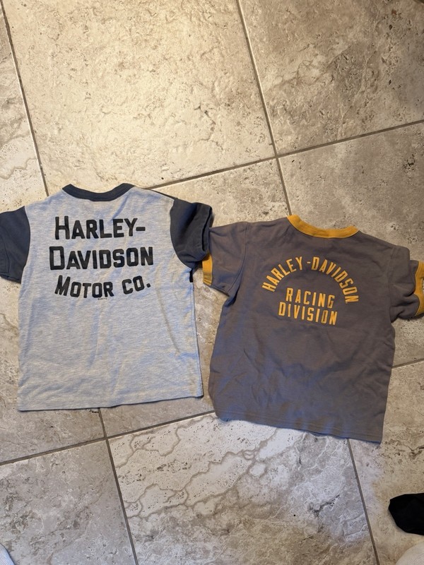 harley davidson baby tee size 4/5 years gallery