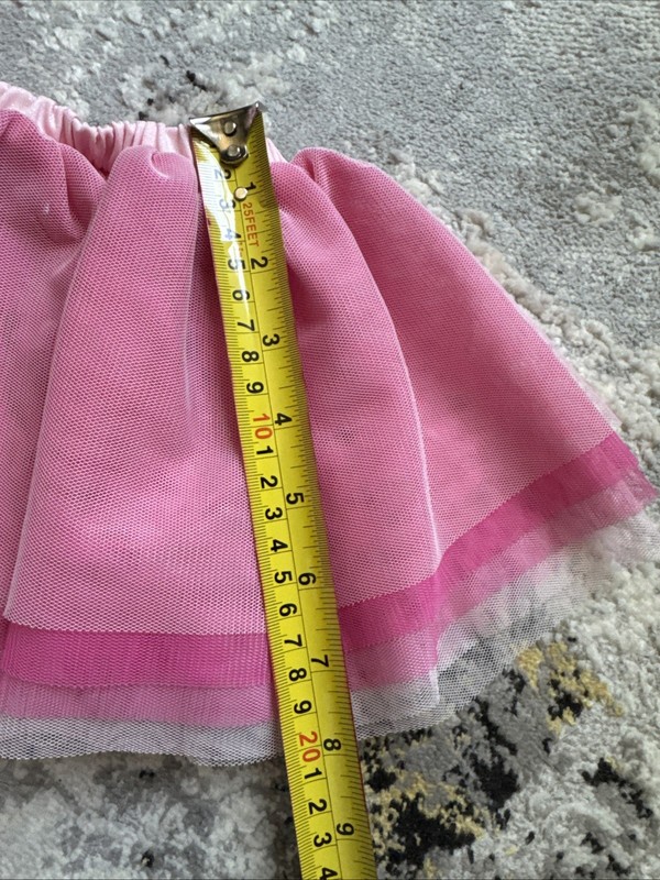 Capezio tutu skirt 4 shades pink layered with mesh elastic waist Toddler gallery