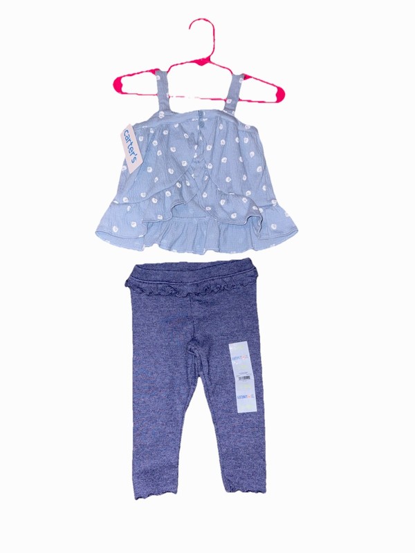 Carters Baby Girls Cute Outfit Size 6-9 Months *NEW WITH TAGS*