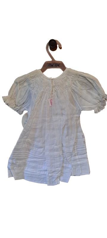 VINTAGE WILL’BETH 6 Months Old Baby Baptism and Christening Outfit White