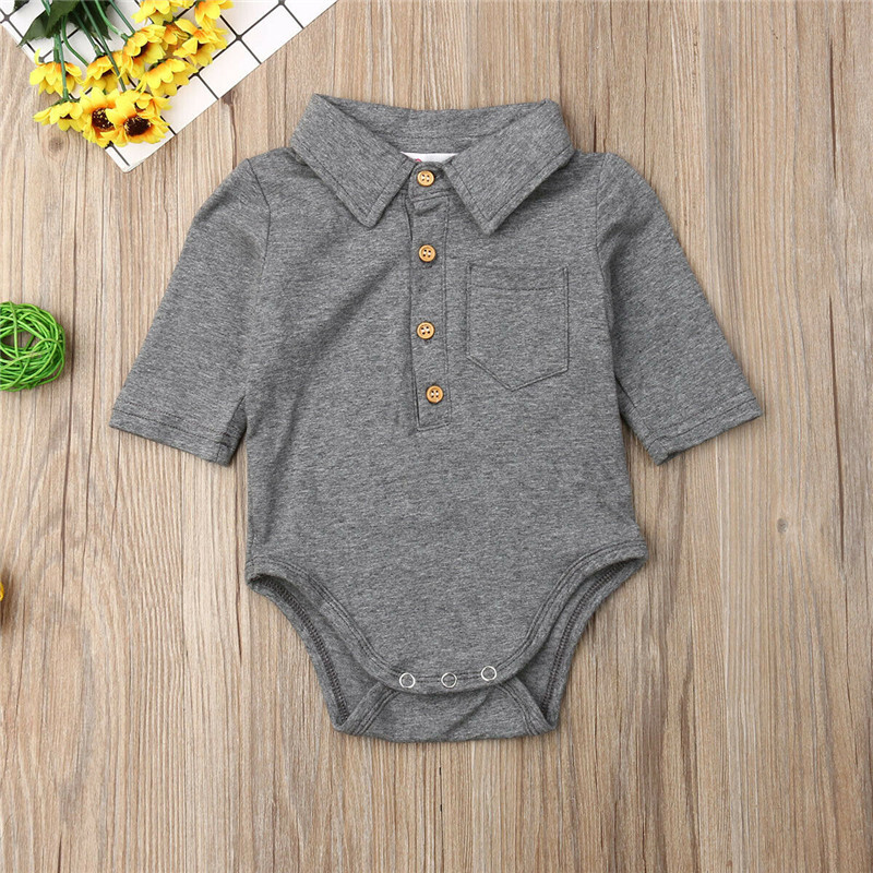 Newborn Baby Boy Girls Short Sleeve Romper Tops Outfit Jumpsuit Clothes Set