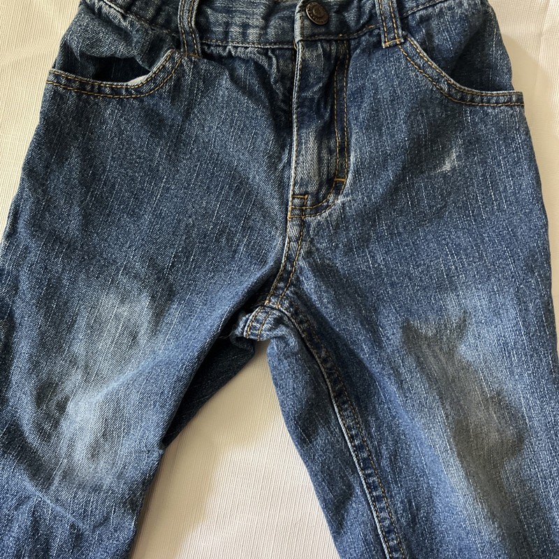 Timberland 18 Months Elastic Waist Blue Jeans and 24 Months T-Shirt w/logo gallery