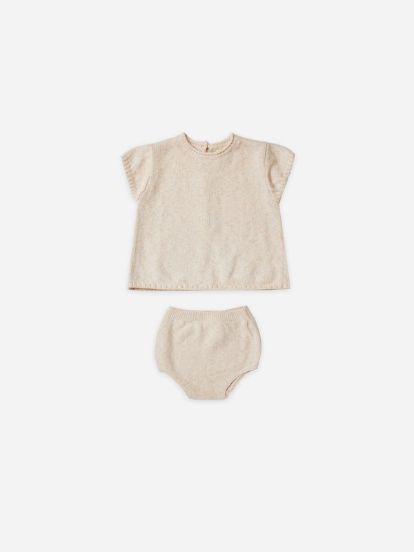 Quincy Mae Penny Knit Set 12-18 Months Cozy Baby Outfit Soft Knitwear
