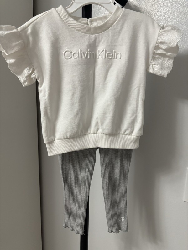 Calvin Klein CK -12M Shirt & Pants Set- Used In Excellent Condition