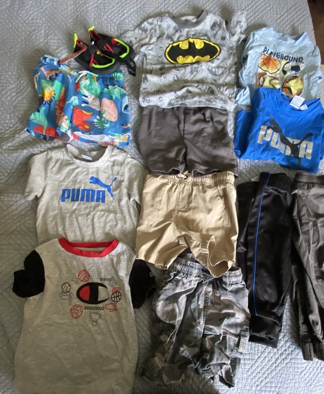 12 Items Boys Toddler Clothes Lot 2T 3T All Excellent! Kids Baby Puma Champion