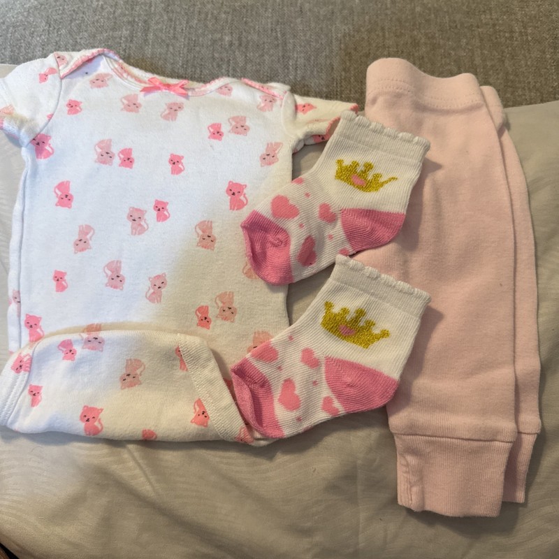 Newborn baby girl
