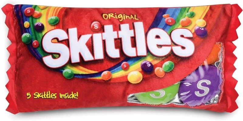 iscream 3211 Skittles Package Pillow Set 16″ x 8.5″