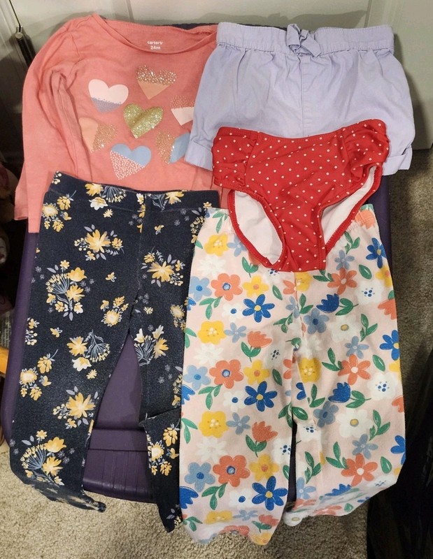 Assorted Brand Toddler Shirt And Pants Size 24M