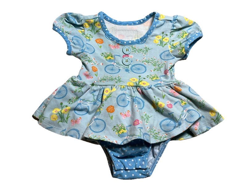 Cute Baby Girls Outfit 6 Months Eleanor’s Rose Snap Fit