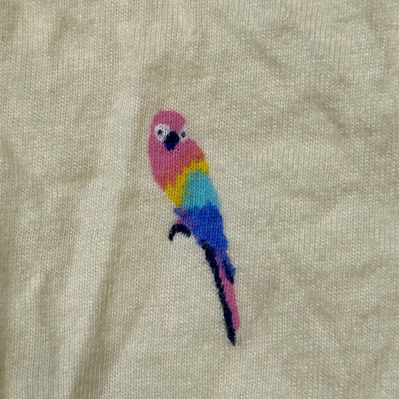 Baby Gap 0-3 Mos Girls Bodysuit Tank & Shorts Set Yellow Parrots gallery