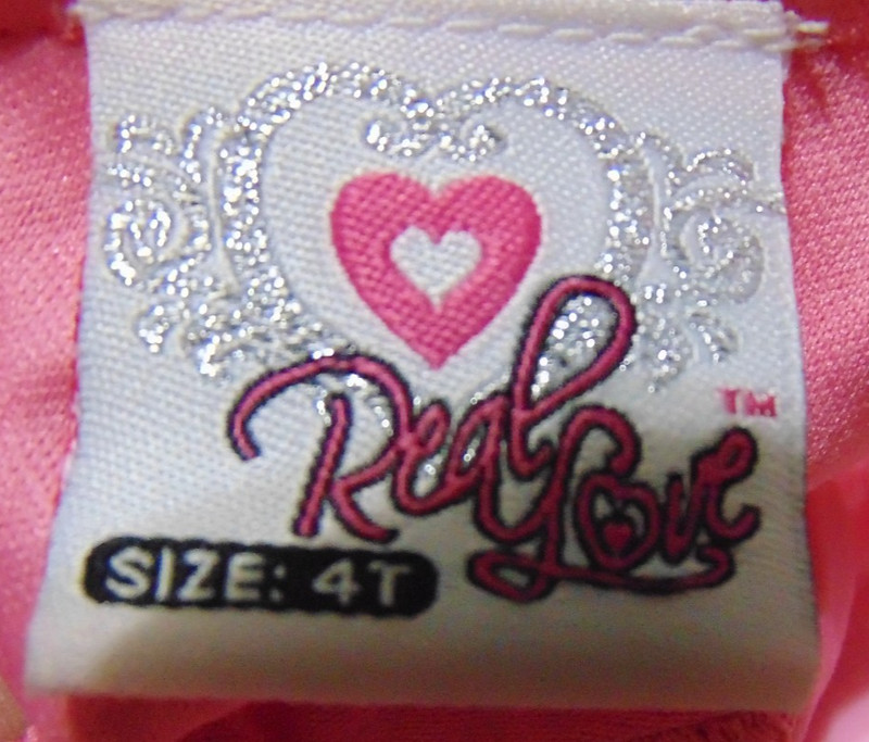 Girls Size 4T Rose Crochet Overlay Dress With Floral Leggings by Real Love NWT's gallery
