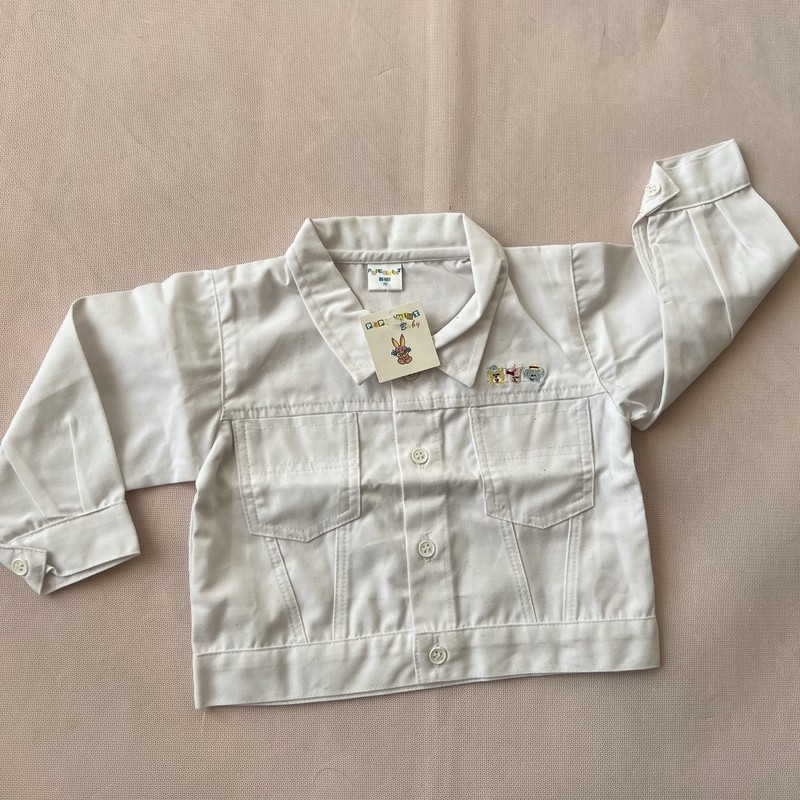 Baby Boy Shirt Pepermint Size 70, Height 65-75 cm 100 % cotton Made in Thailand