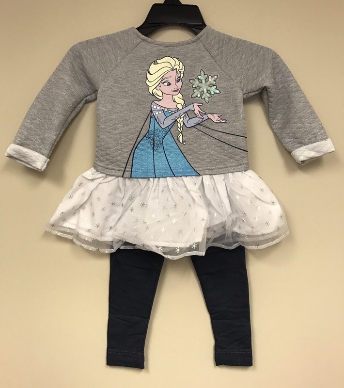 Frozen Girls Character 2 Piece Set – Size: 3T – AB-2
