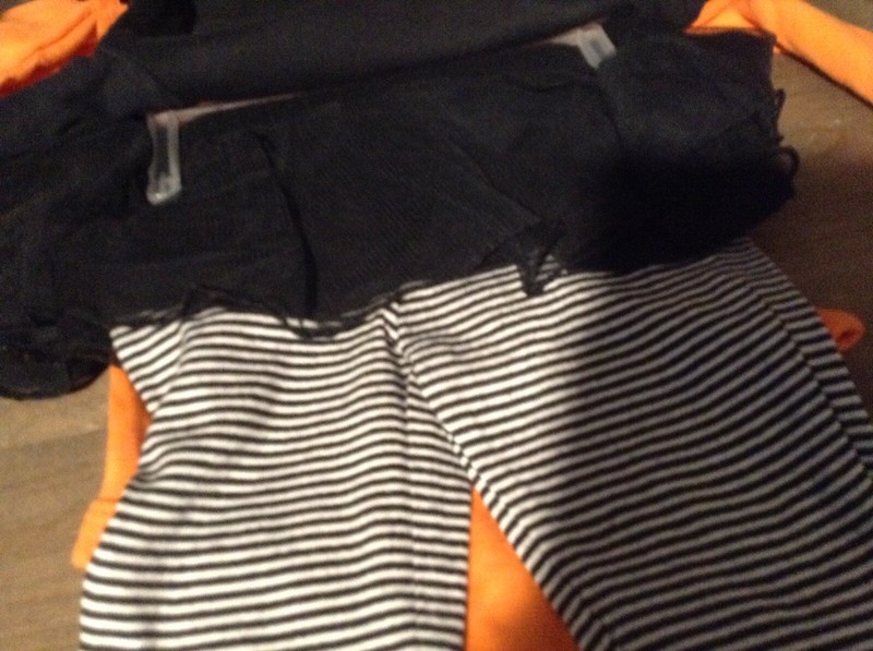 CARTERS NB / 3 MO. Halloween 3 PIECE SET 2 ONE PIECE AND ONE LEGGINGS NEW NWT gallery