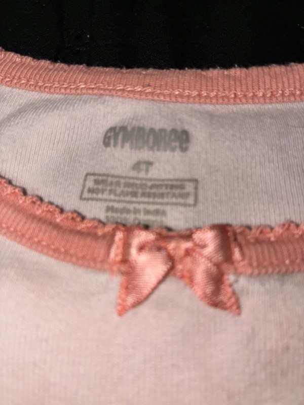 y2k Gymboree Girls 4T Butterfly T-Shirt & Floral Pants Set 2Pc Pink Cotton Knit gallery