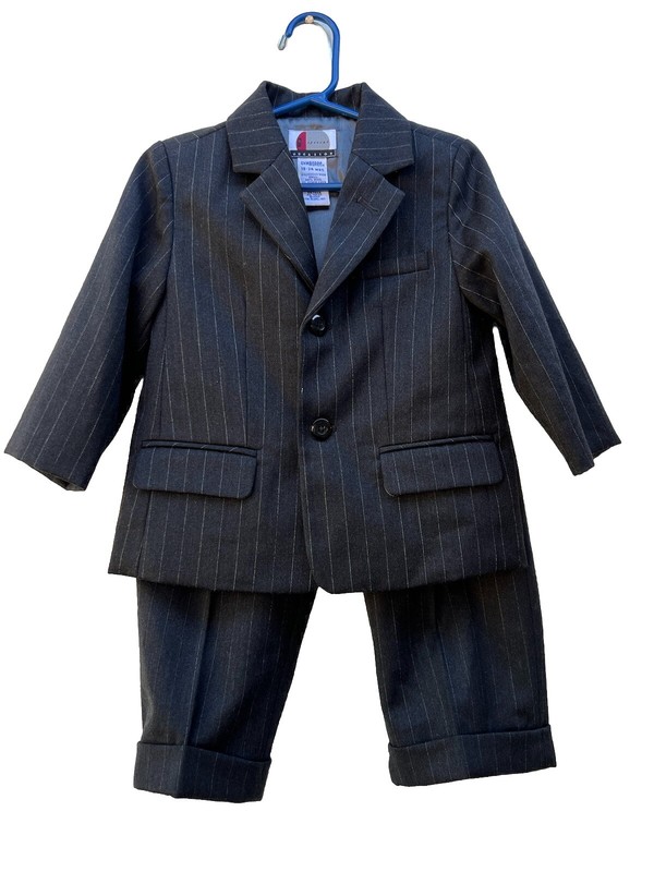 Gymboree Kids Toddlers 2 Piece Suite Black Stripped Size 3T Party Casual