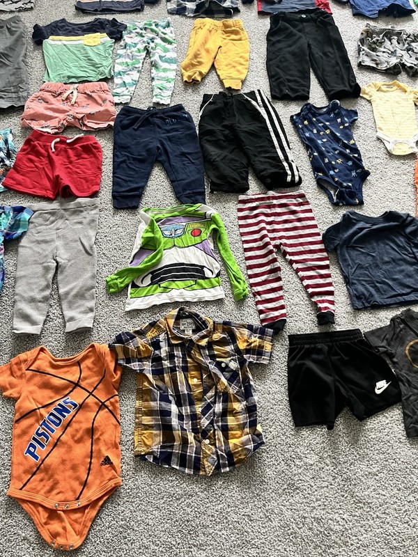Baby Boy Clothes Variation Of Clothing Etc: Size 12M-4T Variety Lot of 50 gallery