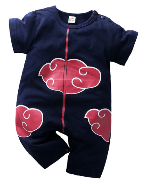 Summer Anime Boy Short-sleeved Romper Baby Japanese ( buy 1 get 6 pcs) gallery