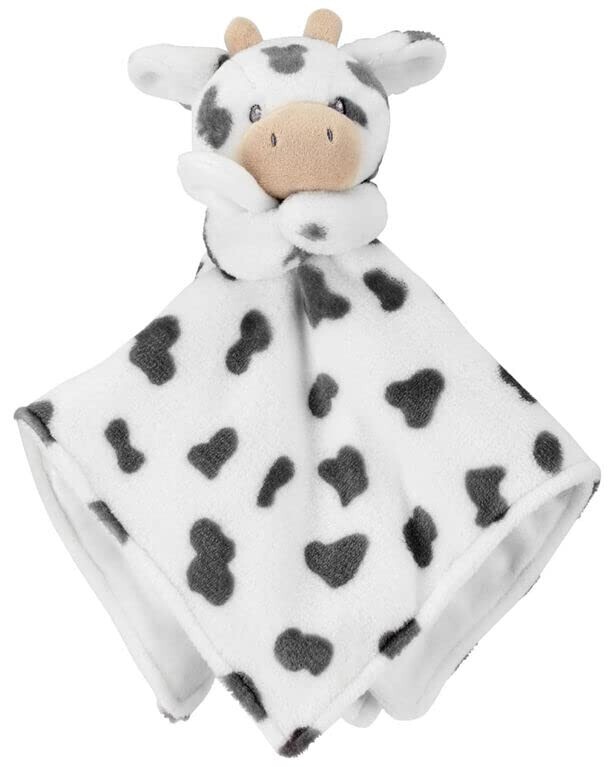 Kids Preferred 67923 Cow Stuffed Animal Snuggler Lovey Security Blanky
