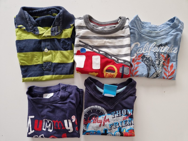 Next F&F George Matland Summer T-shirts shorts Thomas Tank Engine fire engine