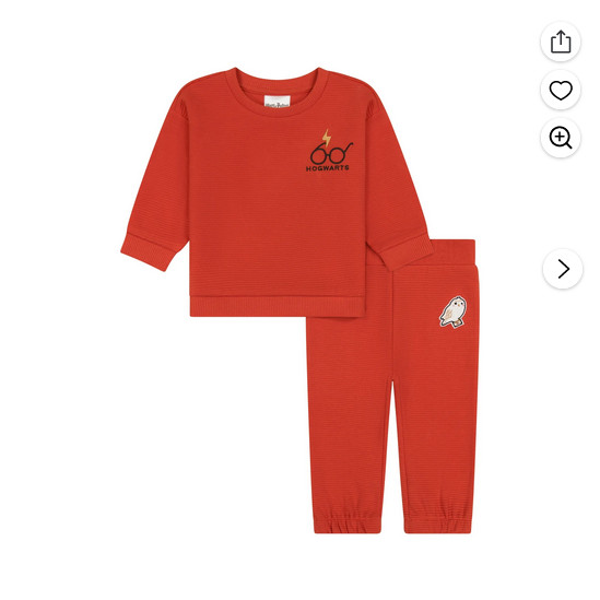 Harry Potter Baby Boy 2 Piece Pant Set