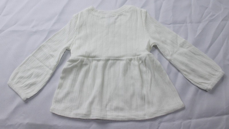 Old Navy Toddler Girl's Sweater-Knit Peplum Set WR4 Sea Salt Size 18-24M NWT gallery