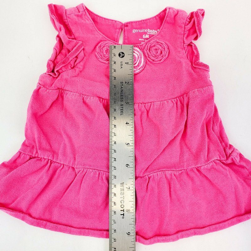 Genuine Baby by Oshkosh Infant Girls 2pc Outfit Pink Pants & shirt Size 6 Months gallery
