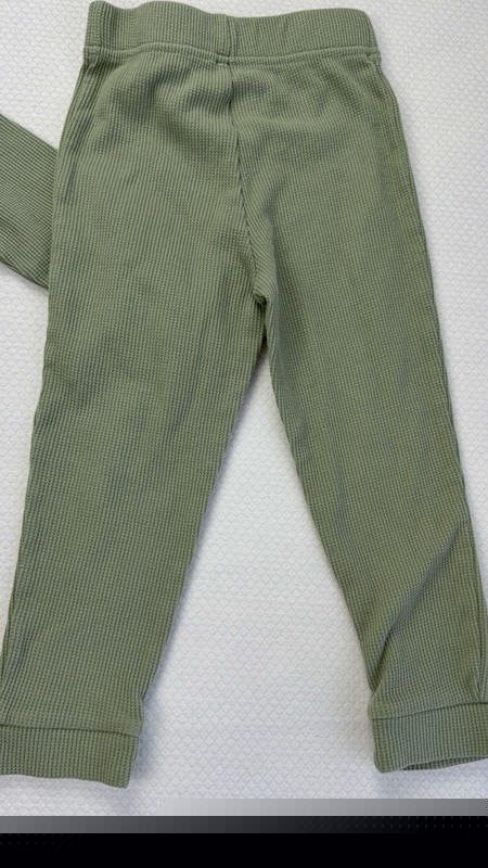 NEW Garanimals Green Solid Cotton/Polyester 2 Piece Set Outfit Size 3T gallery