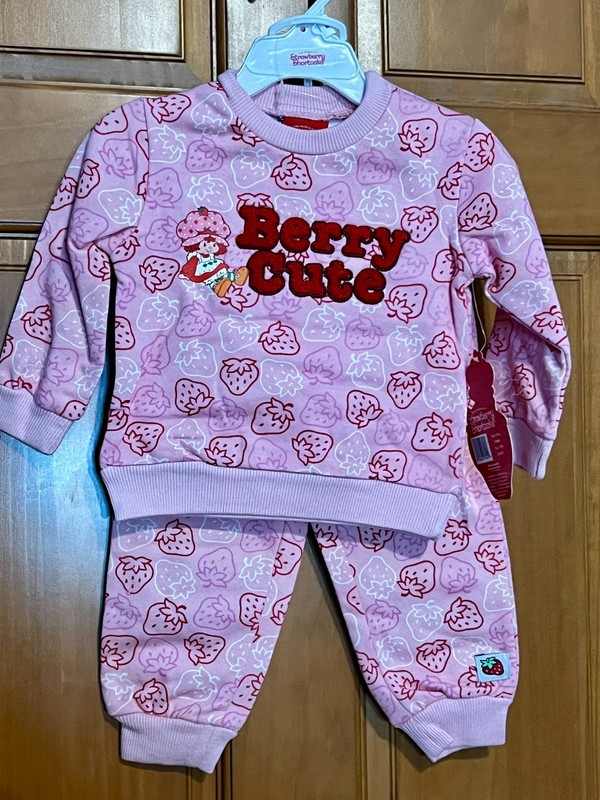 Strawberry Shortcake Girls 2 Piece Outfit, NWT, MSRP $32, Choose Size