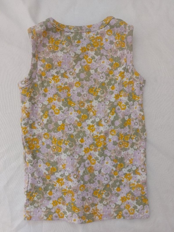 Carter's Toddler Girl Multi-Color 2-Pc Floral Print Top/Shorts Outfit Set Sz 4T gallery