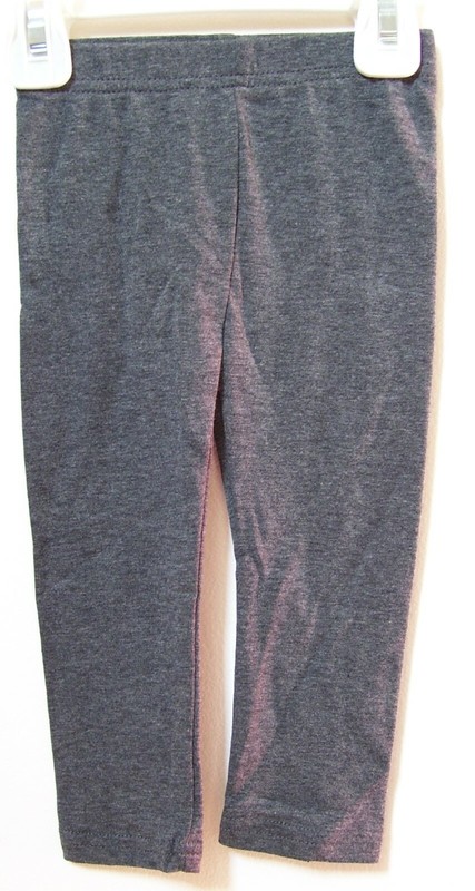 Girls LITTLE LASS 3 Pc Pink Gray Leopard Fur Vest Shirt Leggings Outfit Sz 12M gallery