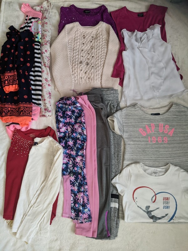 Girls spring, summer,fall clothes,size 6-7 -8 years old