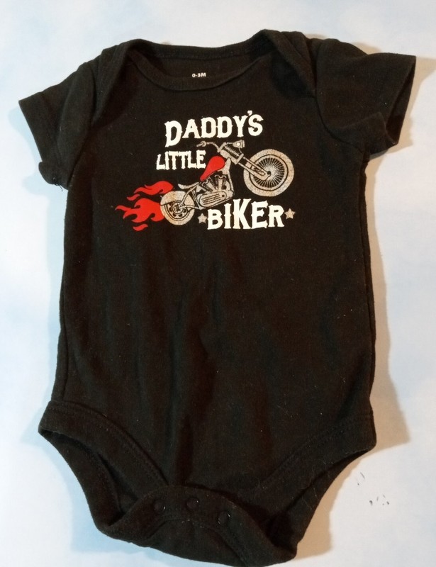 Baby Boy NB/0-3 mo. Lot Of 4 Pcs. NWOT Great Condition. Motorcycle, Nike ,Romper