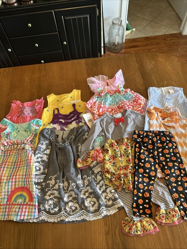 Infant Girls Clothing Lot Various Brands 12 Pieces 24 Month 2T
