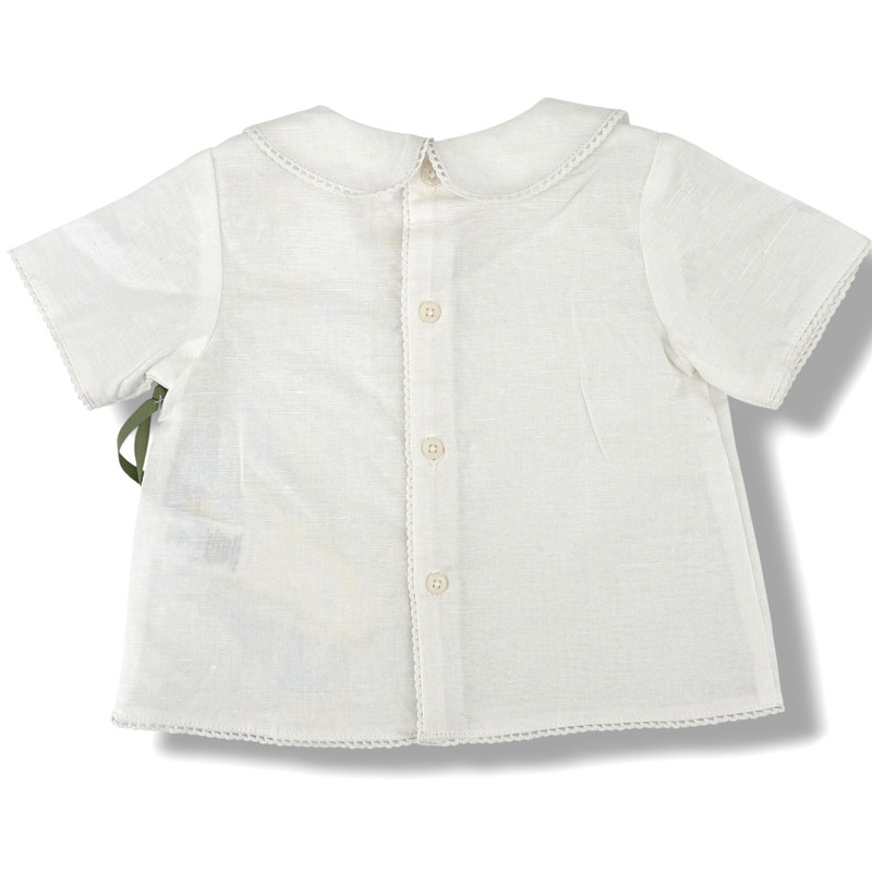 Edgehill Collection Kristin Ellen Hockman Felix Shorts Set Sz 6M Linen Blend gallery