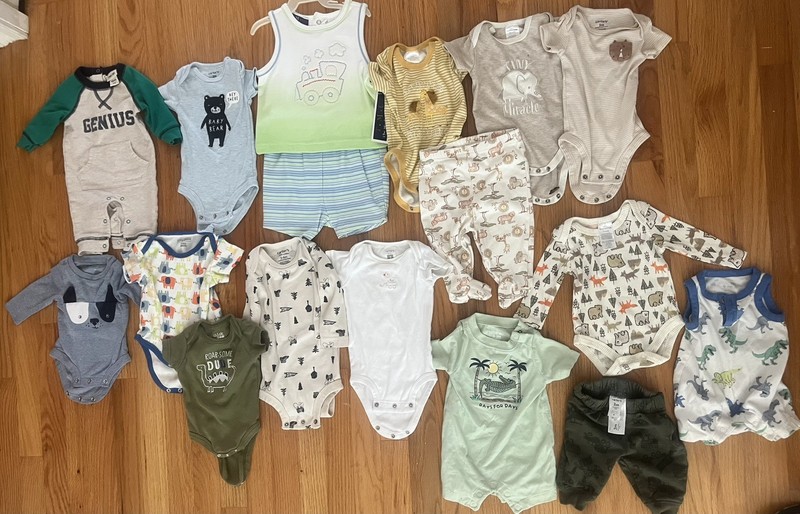 BABY BOYS Clothes Lots (17items) NB 0-3 3-6 months