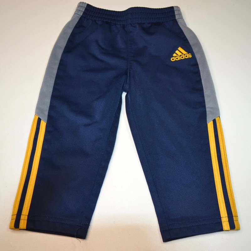 Toddler Boys Adidas Athletic Track Jogging Set Suit Pants Jacket EUC 12 Months gallery