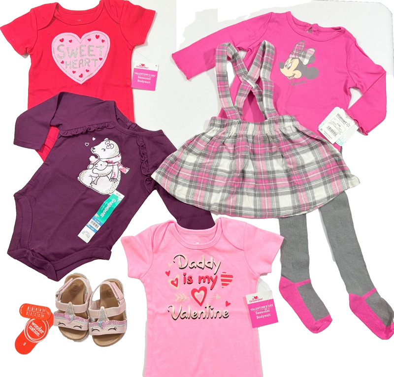 BABY GIRL CLOTHING LOT SPRING & SUMMER SIZE 3-6 MONTHS / NWT / 8 PIECES/ LOT #3