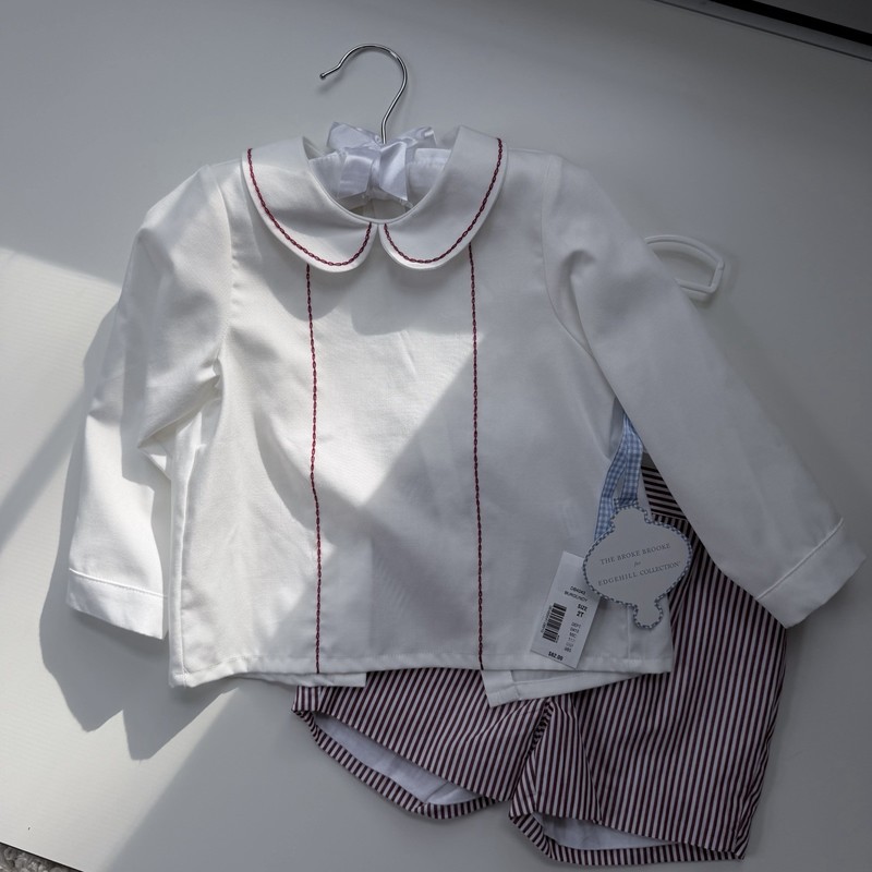 New With Tag By Edgehill Collection Toddler Boy 2 Piece Outfit Size 2T