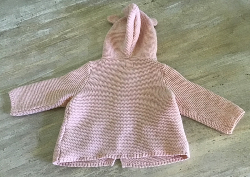 Baby Gap 3-6M Pink Girls 2pc Knit Crochet 100% Cotton Outfit PRISTINE gallery