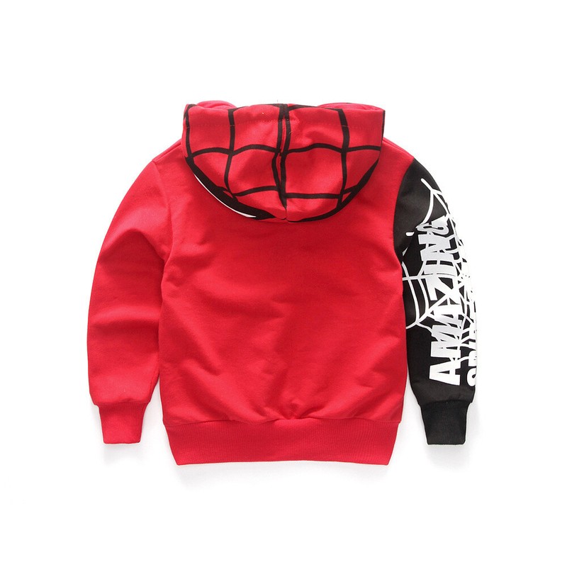 Toddler Baby Boy Spider-Man Long Sleeve Hoodie Tops +Pants Kids Clothes Outfit gallery