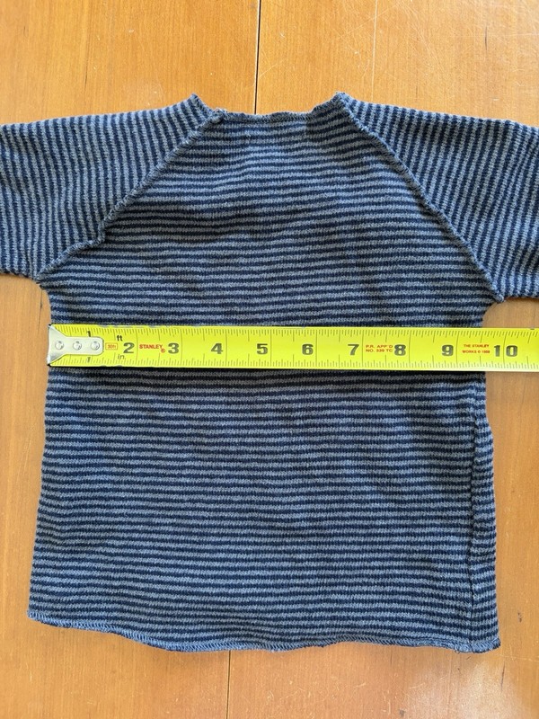 1+ In The Family (Spain) Black/Grey Stripe Brushed Cotton Blend Pants Set-9Mos gallery