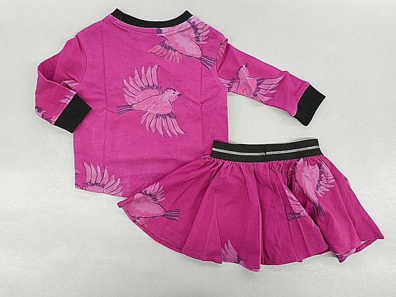 Infant/Girls Art & Eden 4-Way-Stretch L.S. Top & Skirt Sizes 9/12Mth. & 5 gallery
